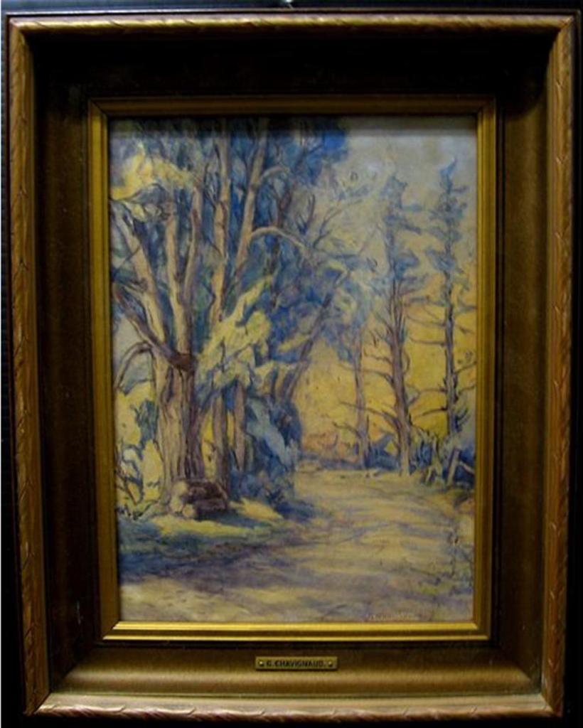 Georges Chavignaud (1865-1944) - Sunlit Path