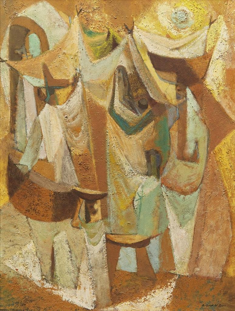 Ronald York Wilson (1907-1984) - Market By Day