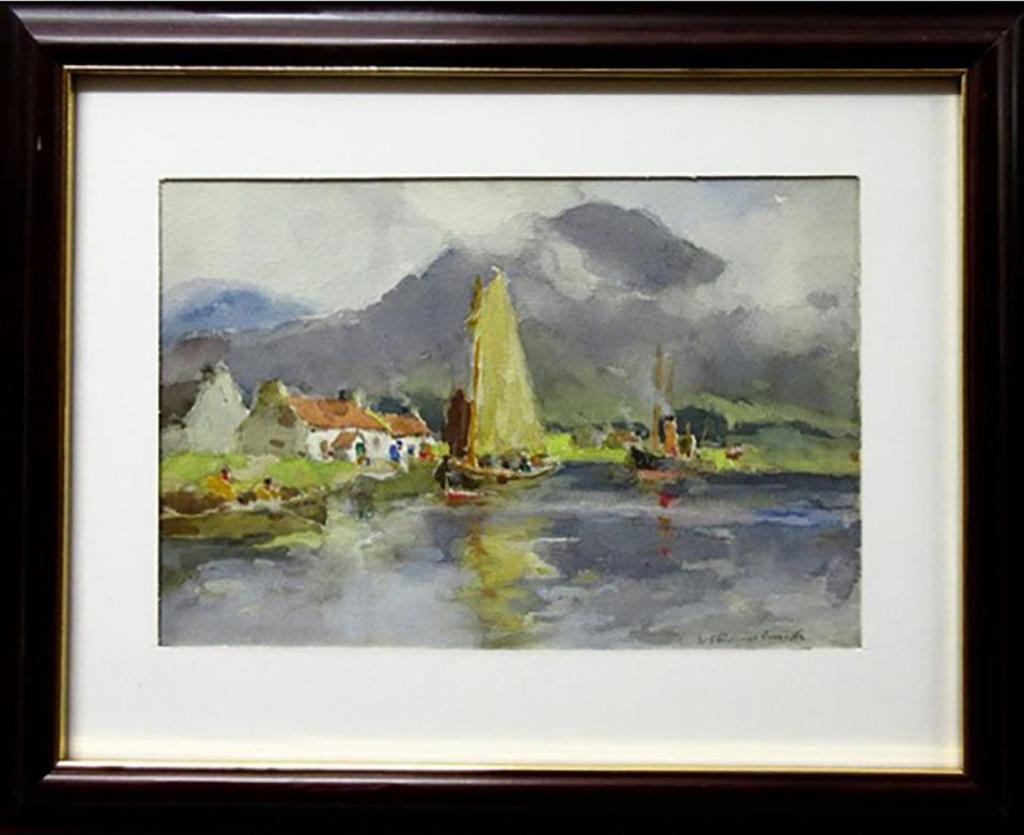 William St. Thomas Smith (1862-1947) - Harbour Scene
