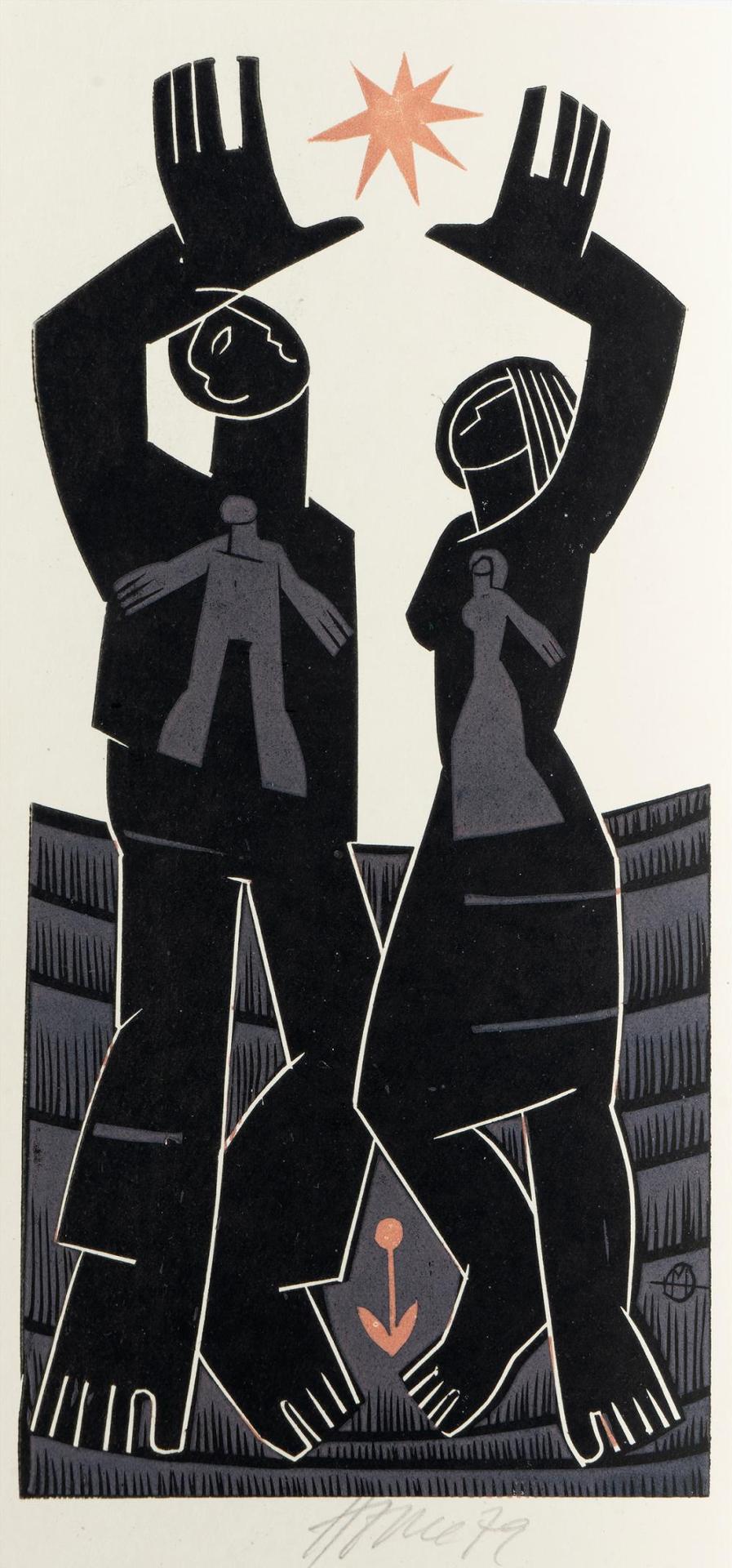 Miroslav Houra (1933-2006) - Untitled - Reaching