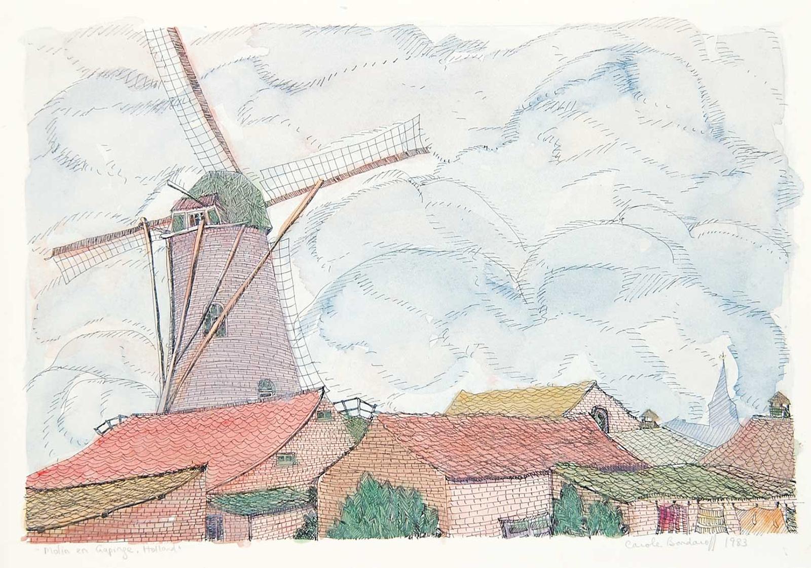 Carole Bondaroff (1952) - Molin en Gapinje, Holland