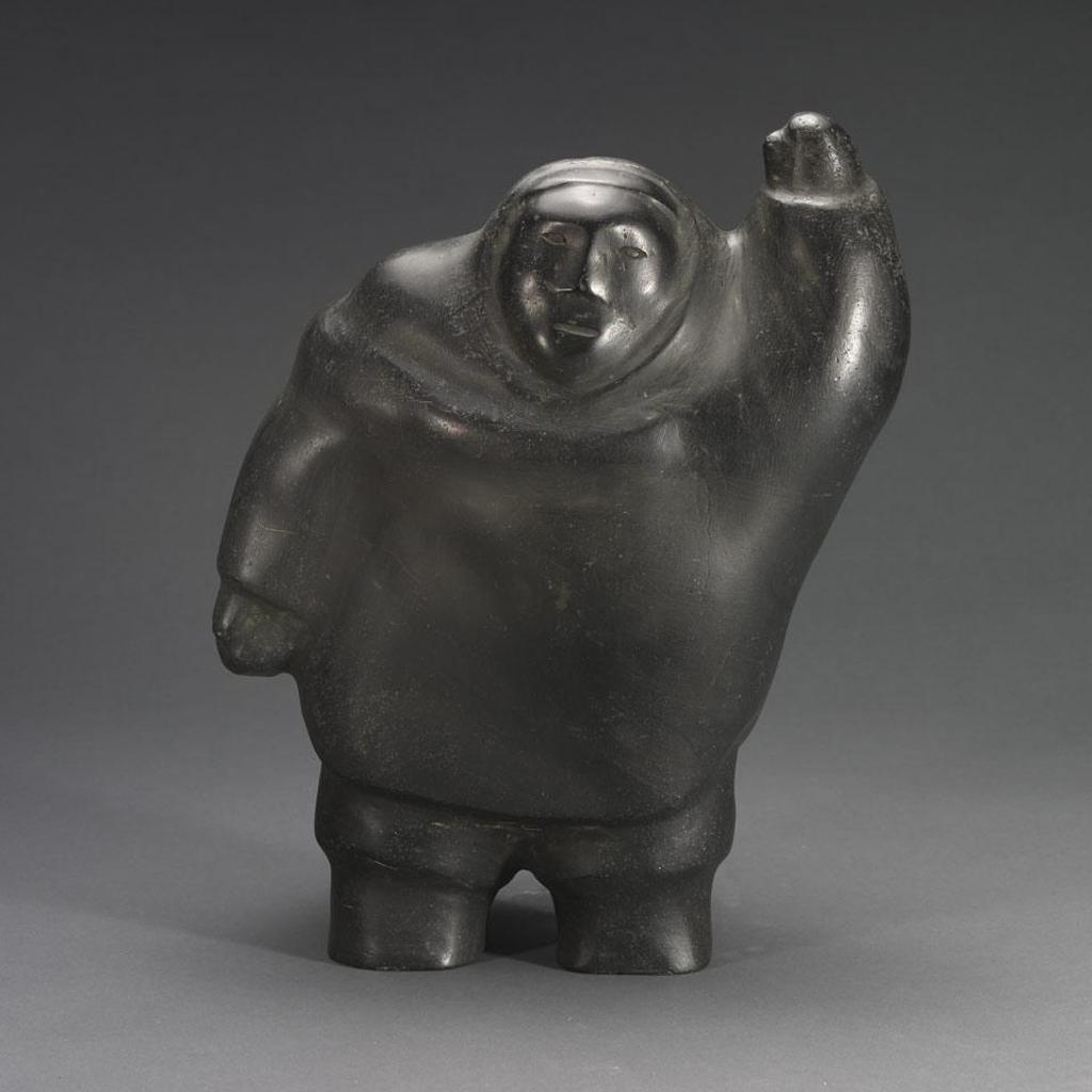 Peter Sevoga (1940-2007) - Hunter With Raised Arm
