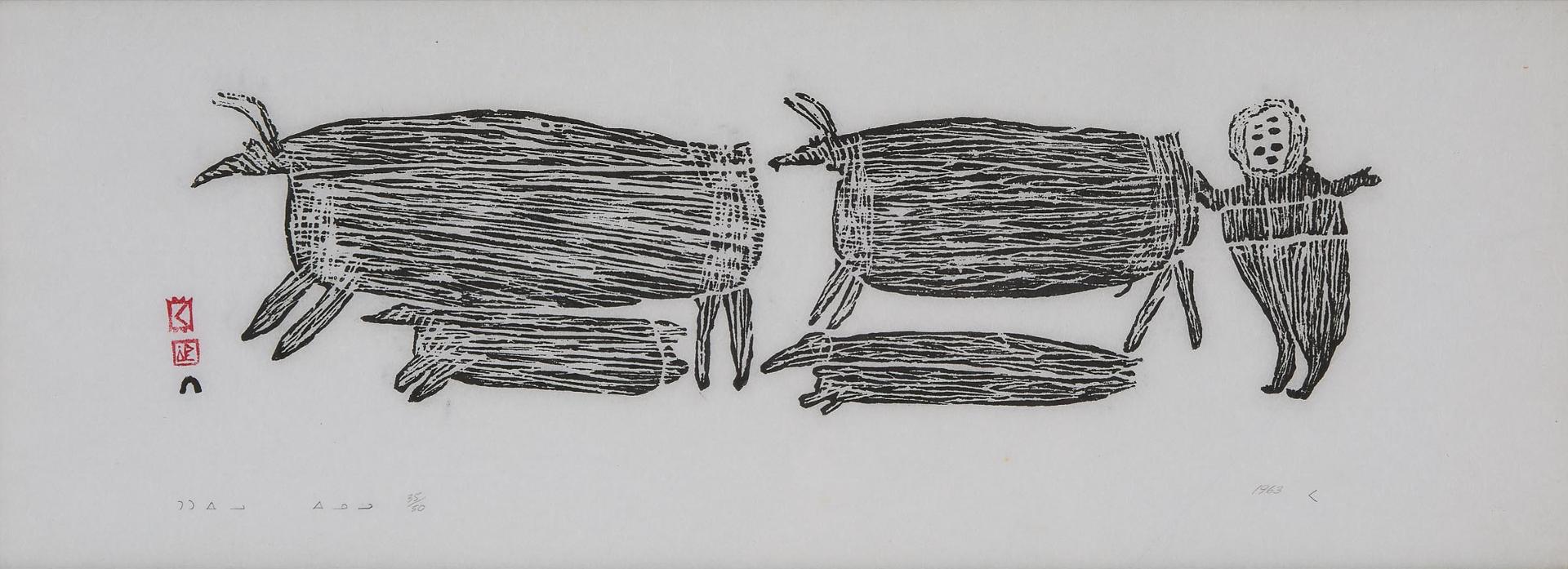 Parr (1893-1969) - Man And Caribou