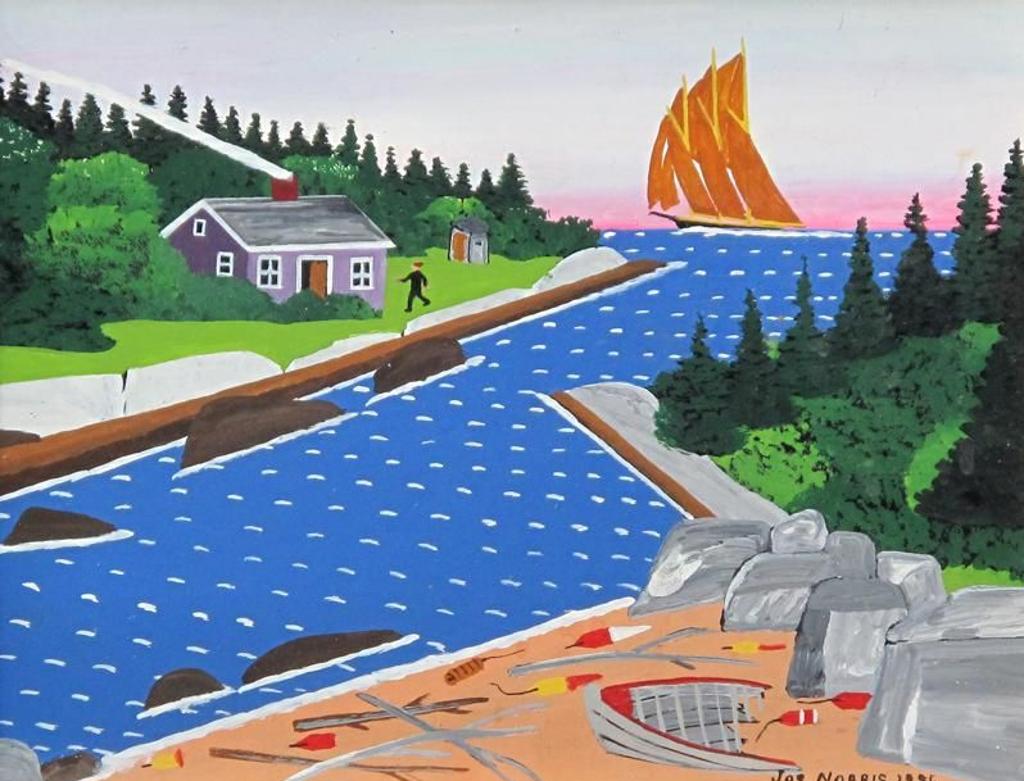 Joe Norris (1925-1996) - The Wreck Of The Cape Bonny; 1986