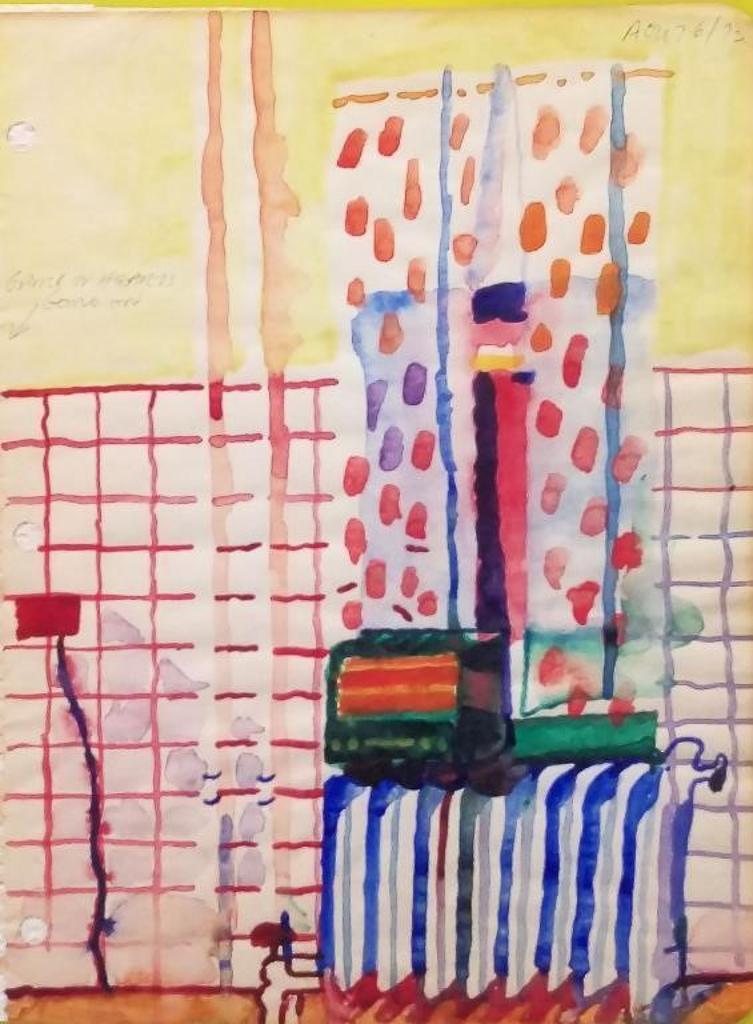 Gregory Richard Curnoe (1936-1992) - interior study