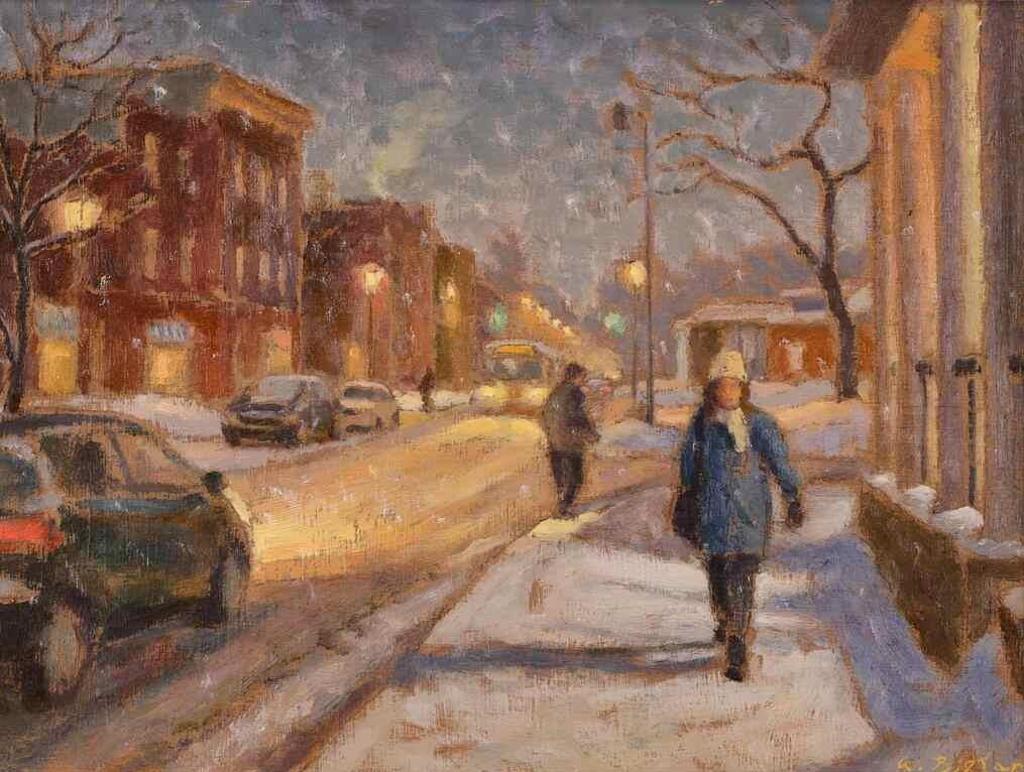Antoine Bittar (1957) - The Blue Hour (Longueuil, Qc); 2018