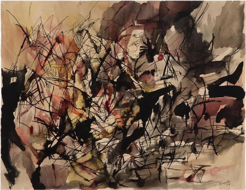 Jean-Paul Riopelle (1923-2002) - Composition