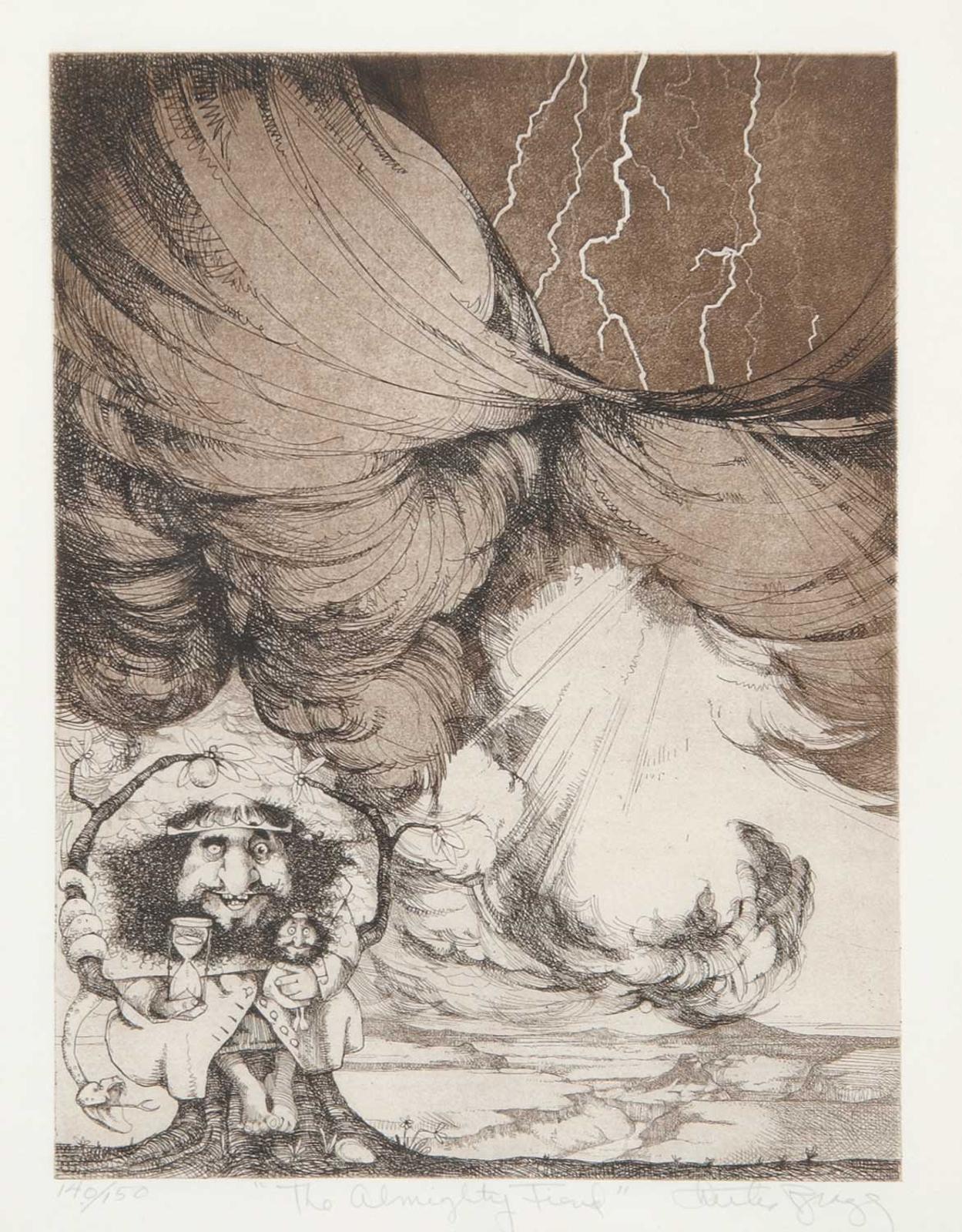 Charles Wilson Bragg (1931-2017) - The Almighty Fiend  #140/150