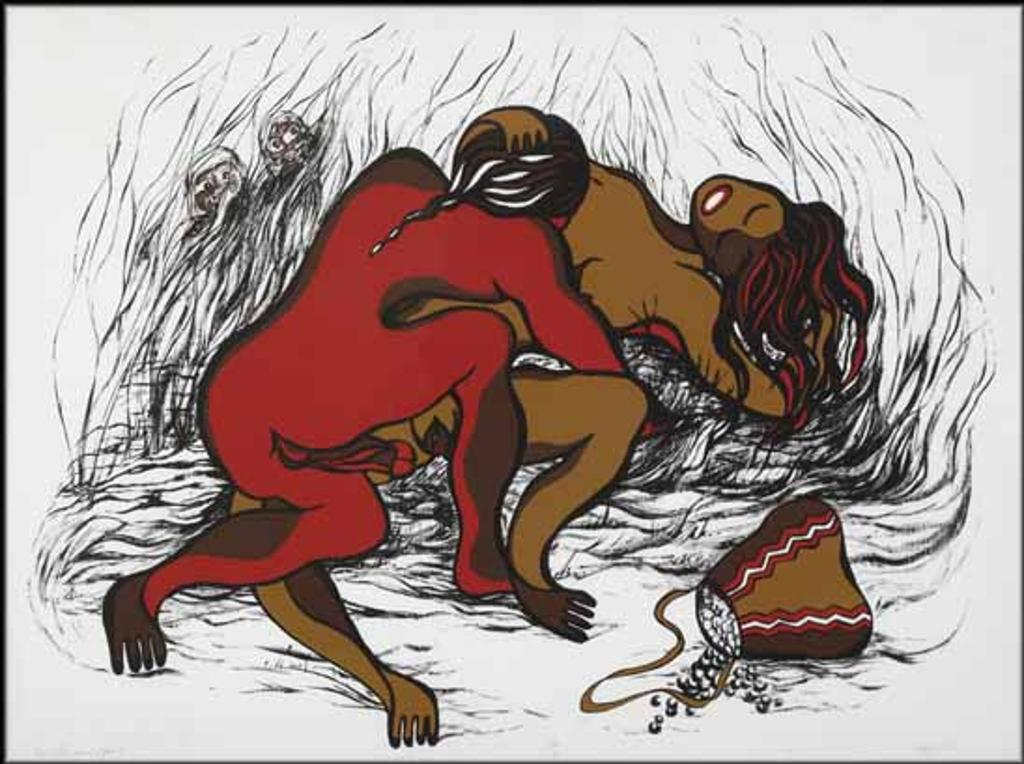 Daphne Odjig (1919-2016) - The Evil Spell