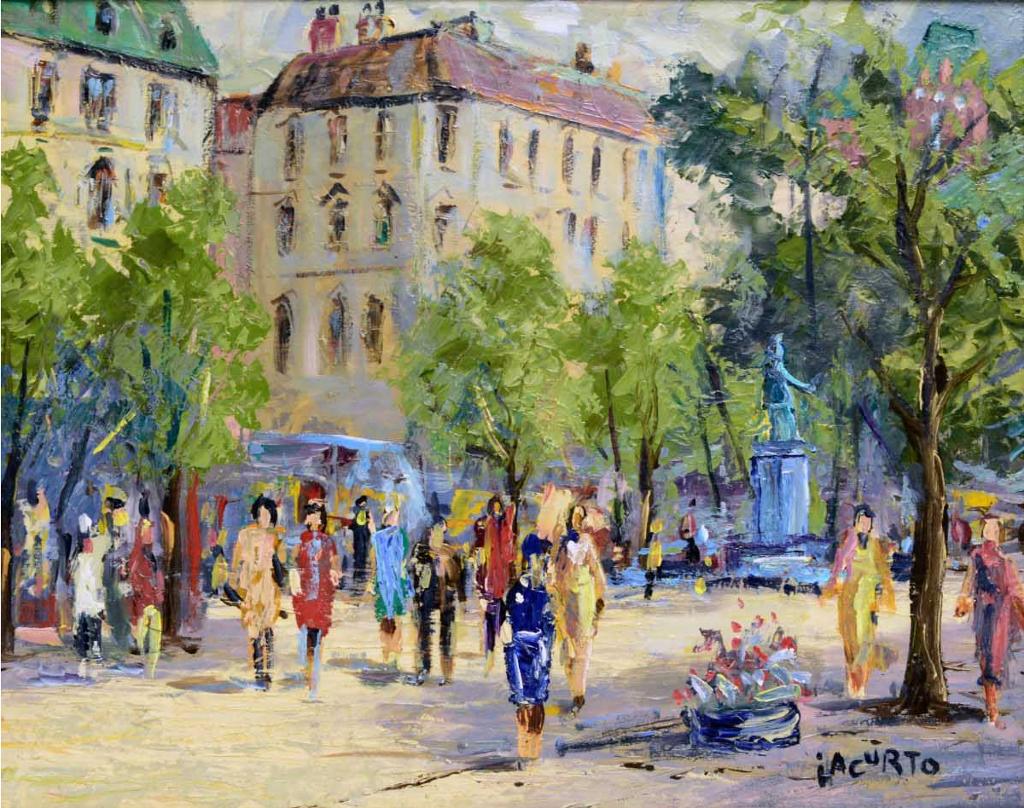 Francesco (Frank) Iacurto (1908-2001) - oil on canvas