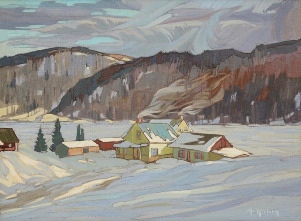Gaston Rebry (1933-2007) - Farm at St Jean des Piles, PQ