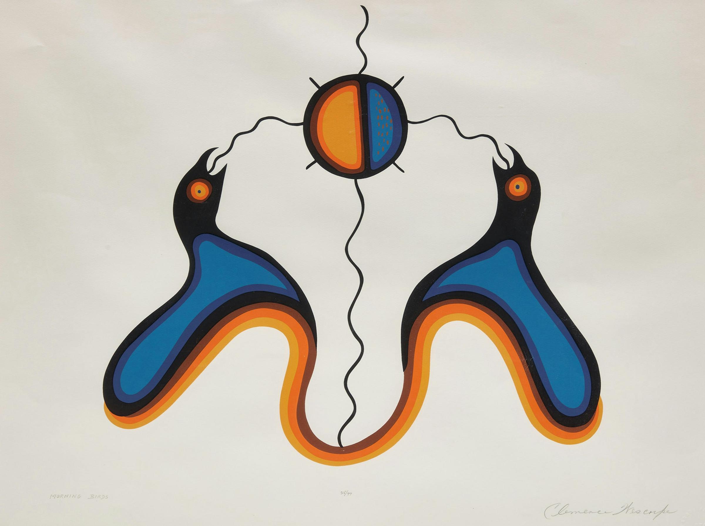 Clemence Wescoupe (1951-2018) - Morning Birds