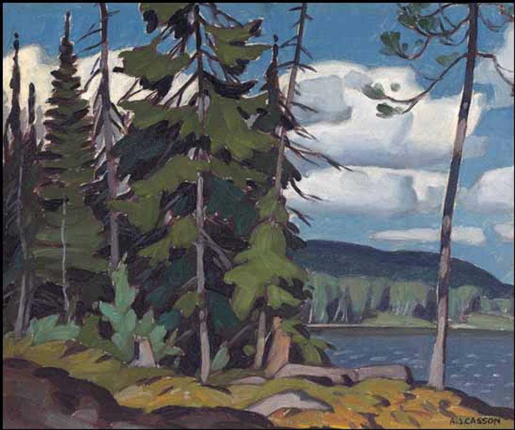 Alfred Joseph (A.J.) Casson (1898-1992) - Lake of Two Rivers, Algonquin Park