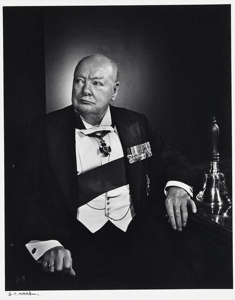 Yousuf Karsh (1908-2002) - The Right Honourable Sir Winston Churchill