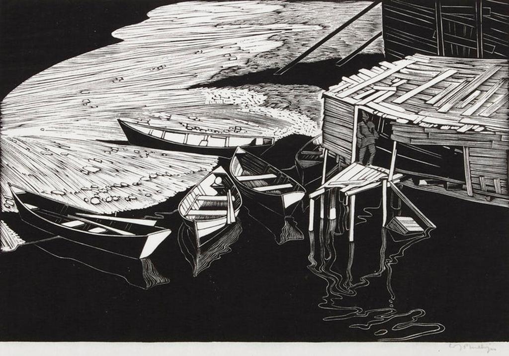 Walter Joseph (W.J.) Phillips (1884-1963) - Snake Island, Lake Winnipeg (1931)