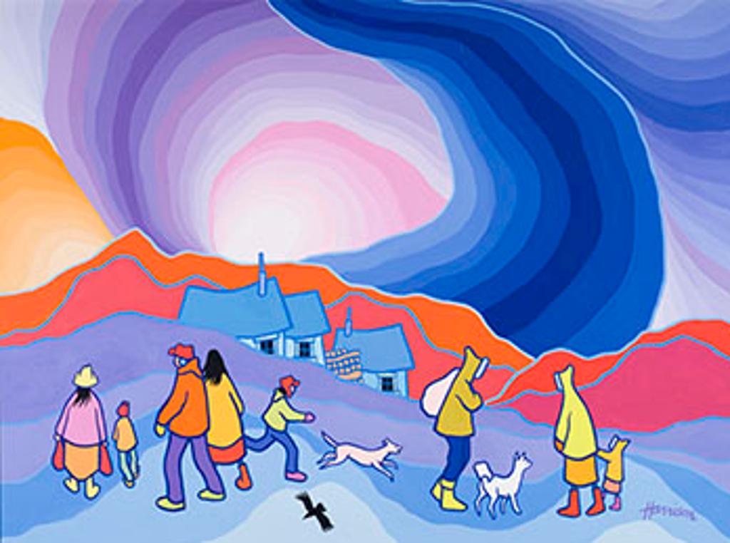 Ted Harrison (1926-2015) - It’s Getting Colder