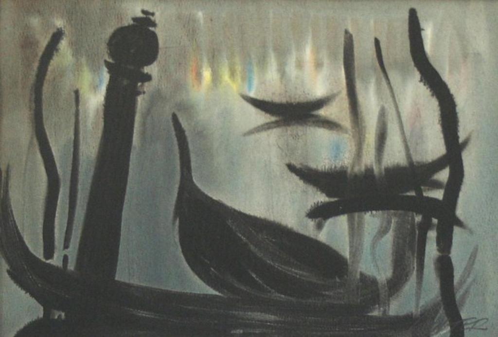 William Arthur Winter (1909-1996) - Venice (Rain In Winter)
