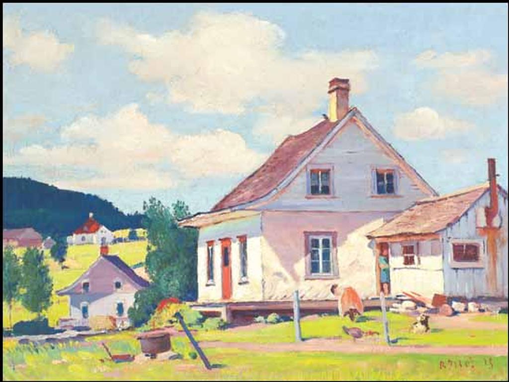 Robert Wakeham Pilot (1898-1967) - Habitant Farm, Les Éboulements