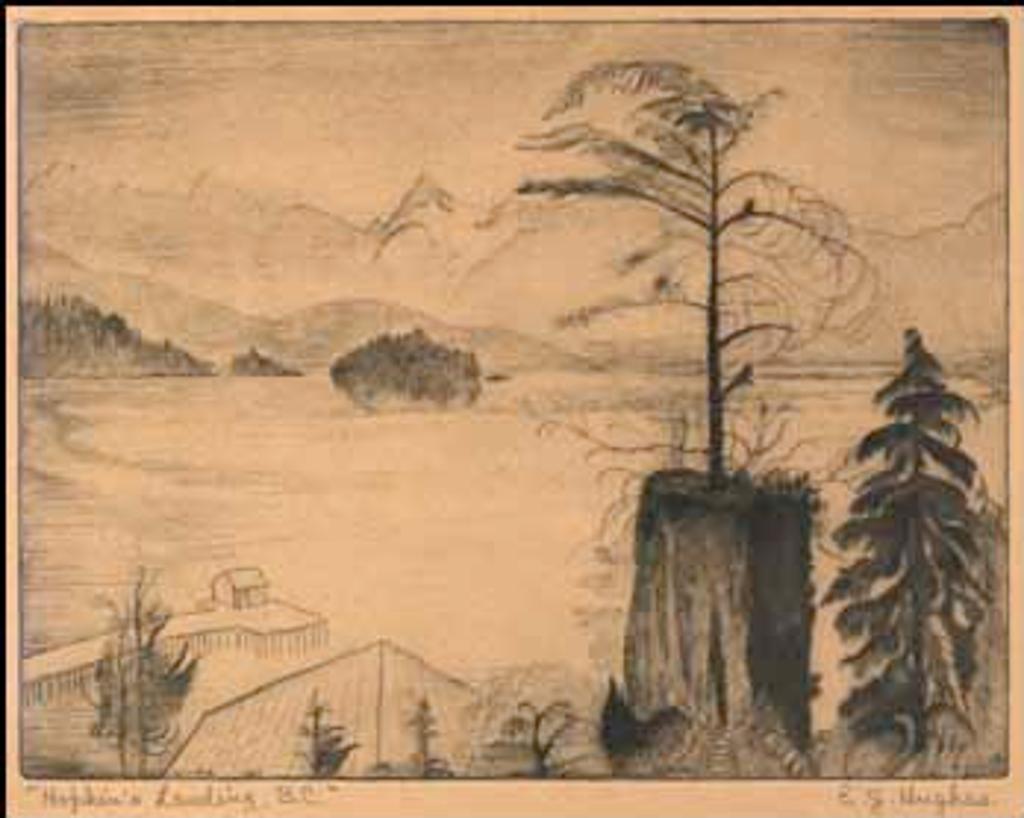 Edward John (E. J.) Hughes (1913-2007) - Hopkins Landing, BC