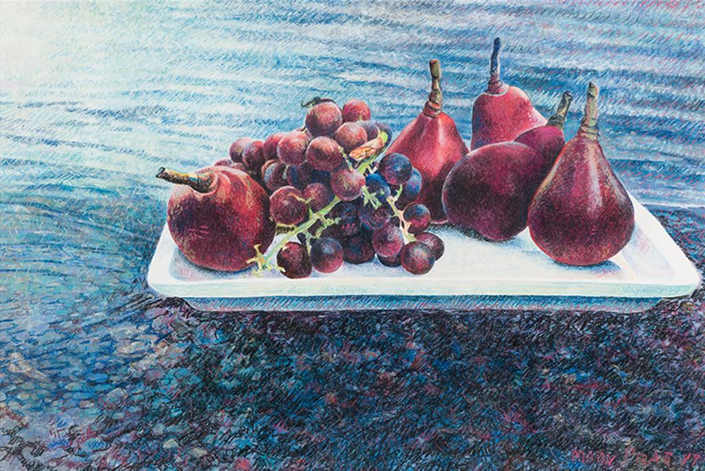 Mary Frances West Pratt (1935-2018) - Red Picnic by the River