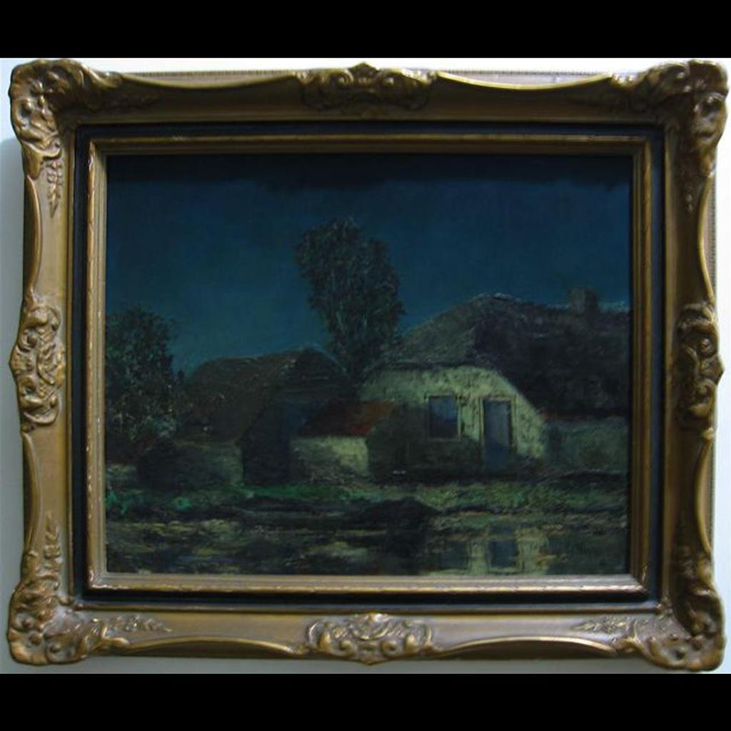Adrian - Farm, Evening; Windblown Trees