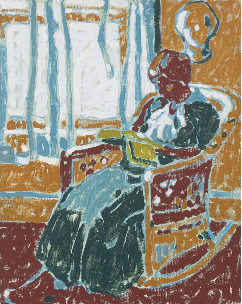 David Browne Milne (1882-1953) - The Yellow Rocker 1914
