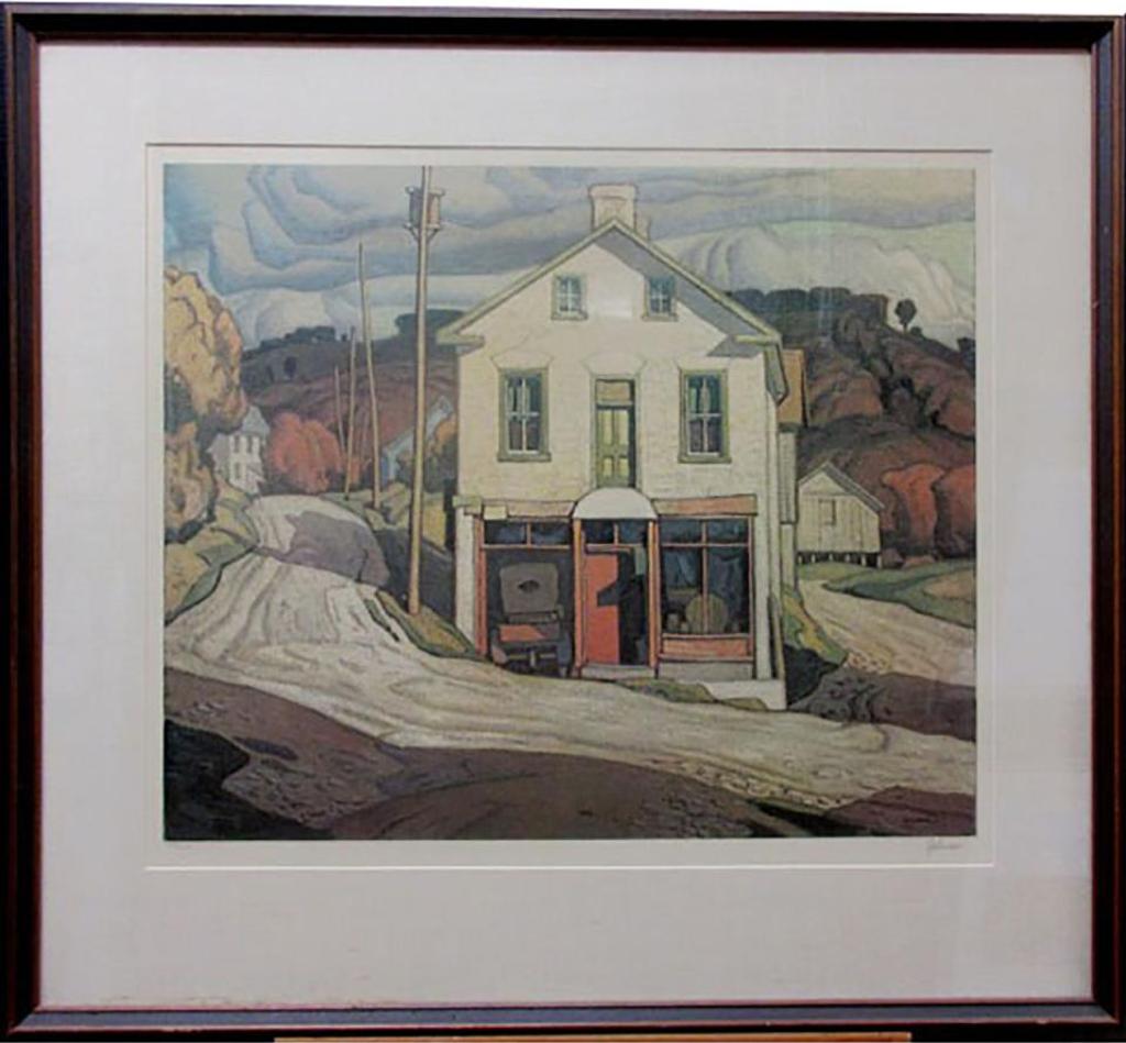 Alfred Joseph (A.J.) Casson (1898-1992) - Old Store In Salem