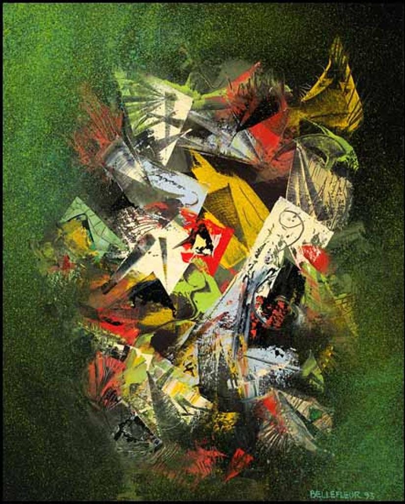 Léon Bellefleur (1910-2007) - Les oiseaux éventails