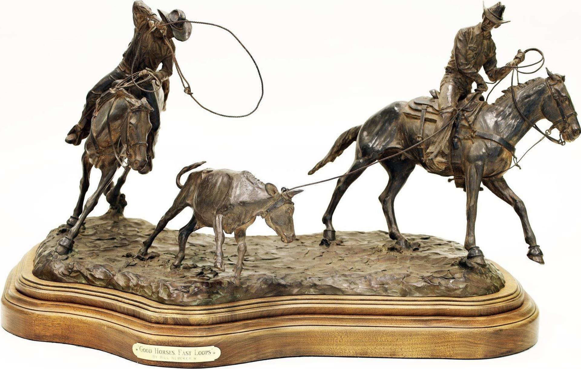 Bill Nebeker (1942) - Good Horses, Fast Loops; 1994