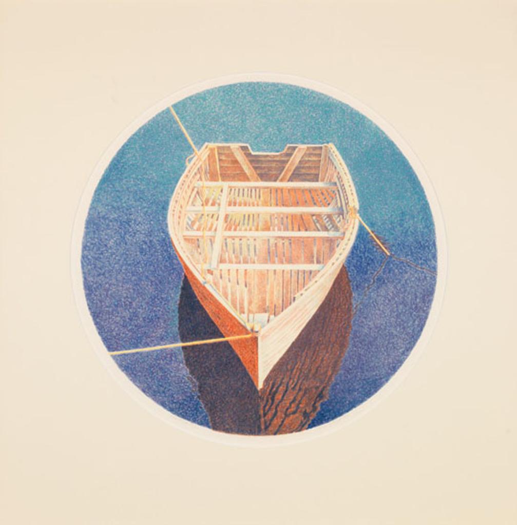 Mary Frances West Pratt (1935-2018) - Tied Boat