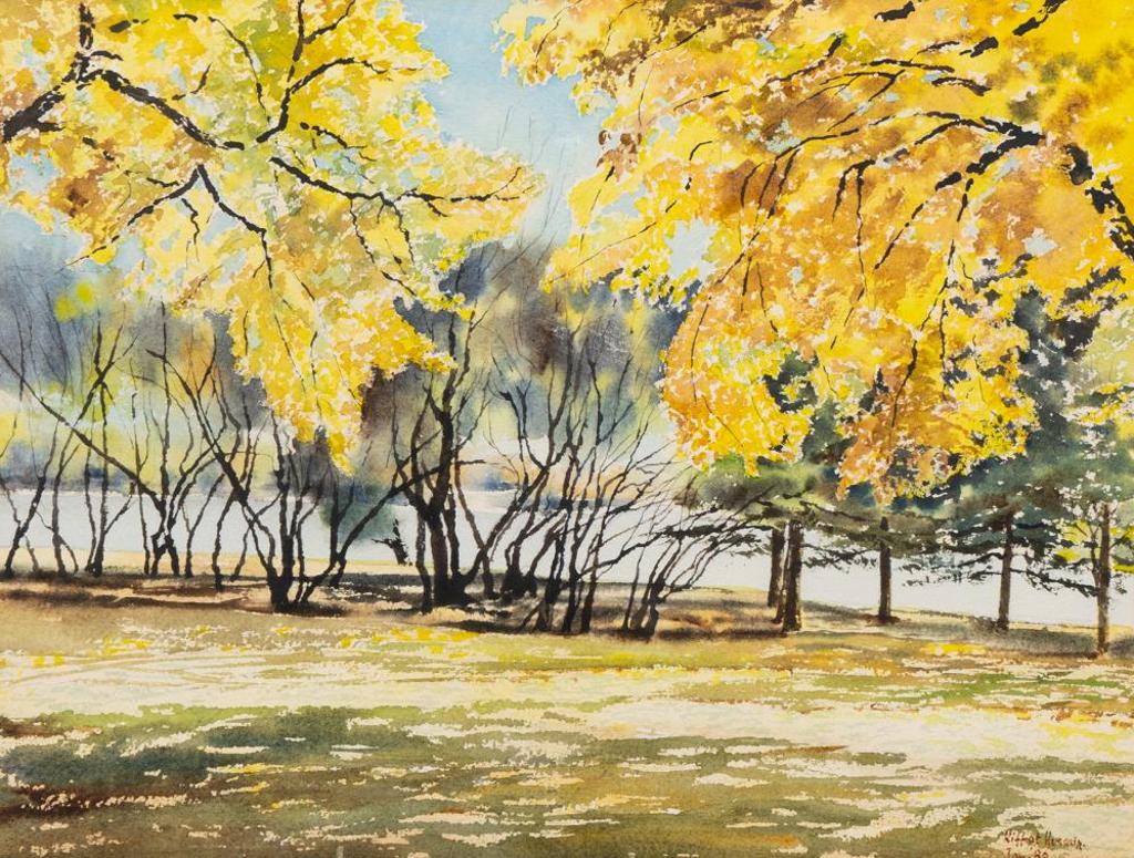 Riffat Hussain - Early Fall in Wascana Park