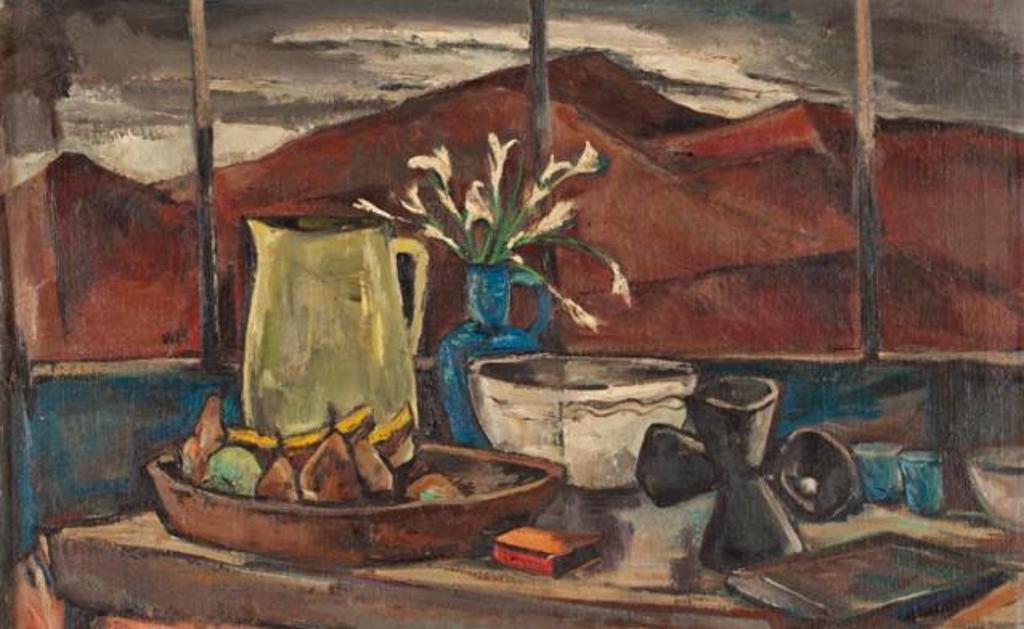 Frank Leonard Brooks (1911-1989) - Mexican Window