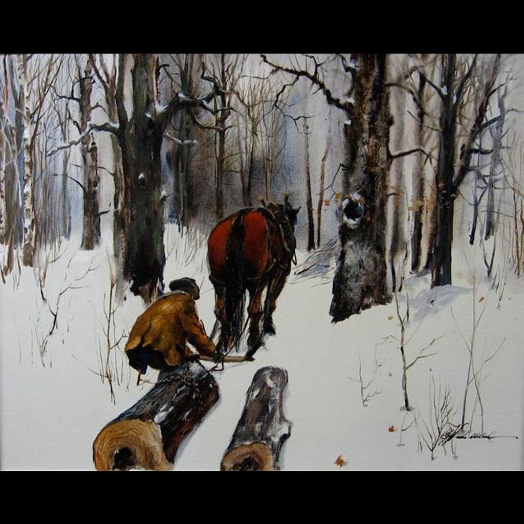 F. Wolfgang Schilbach - Logging In Winter