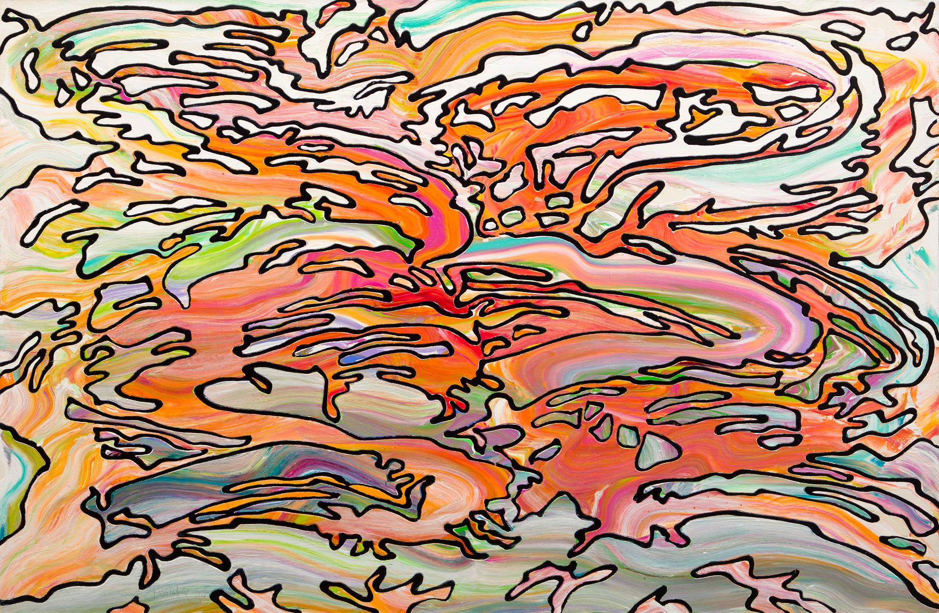 Jacques Hurtubise (1939-2014) - Gel d'anémone, 1995