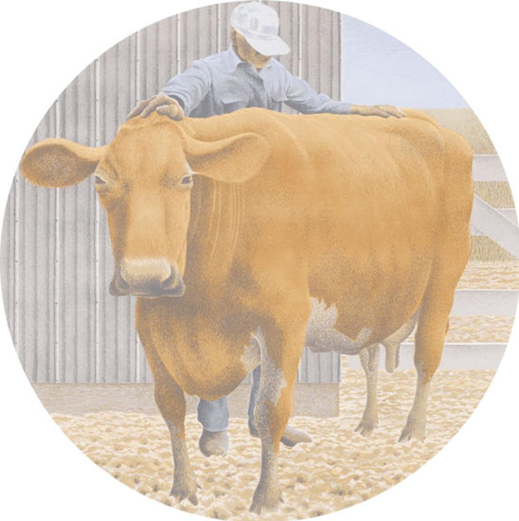 Alexander (Alex) Colville (1920-2013) - Prize Cow
