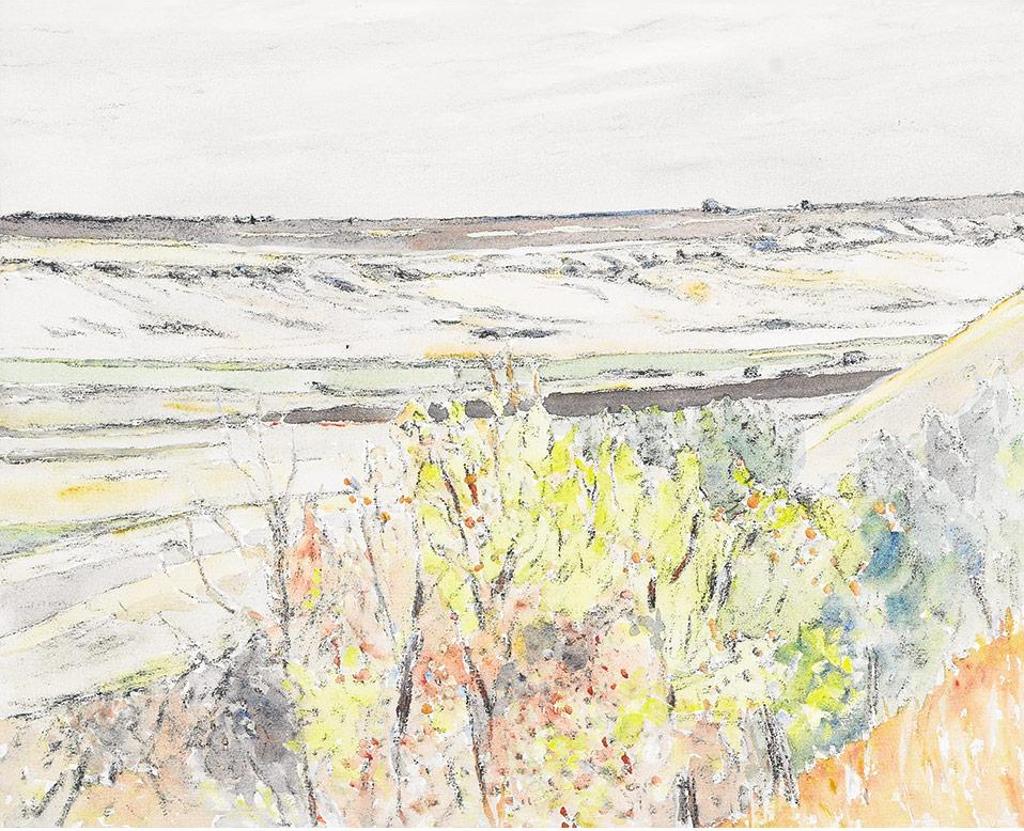 Dorothy Elsie Knowles (1927-2001) - Autumn Bushes