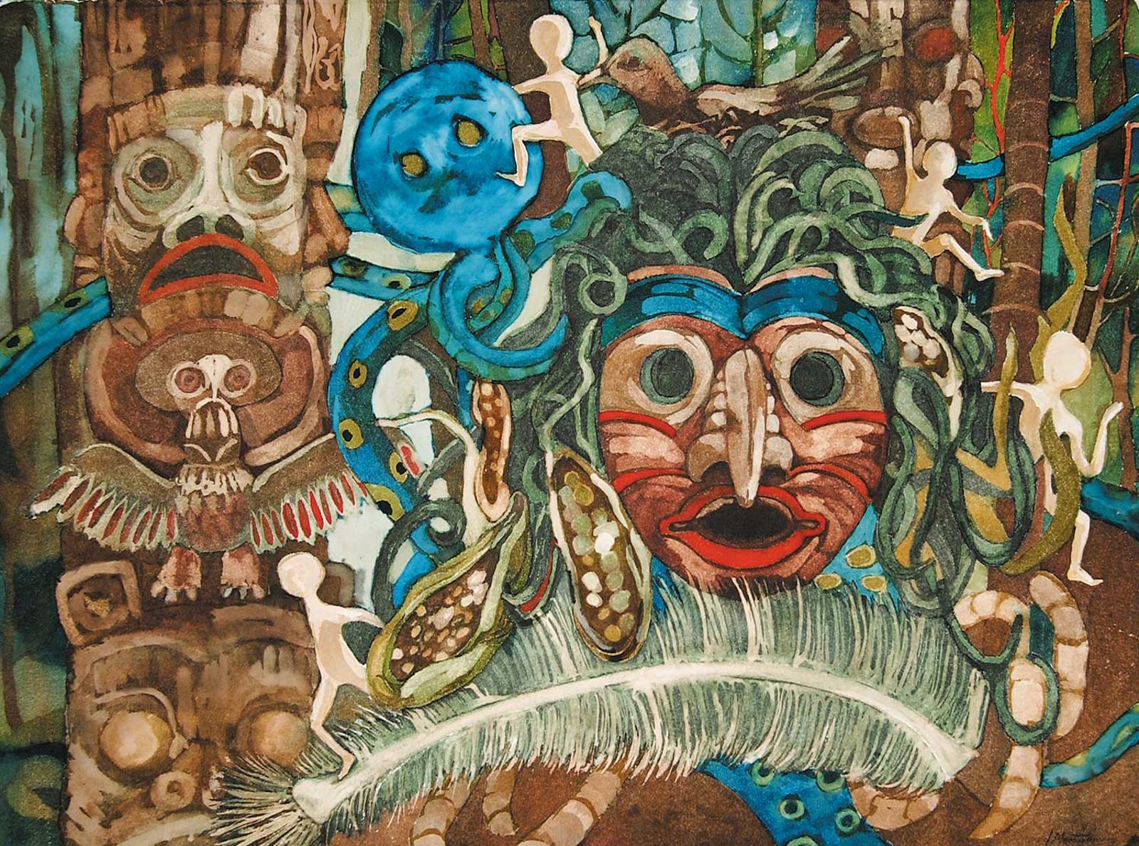 June Montgomery (1929-2016) - Bookwus Mask