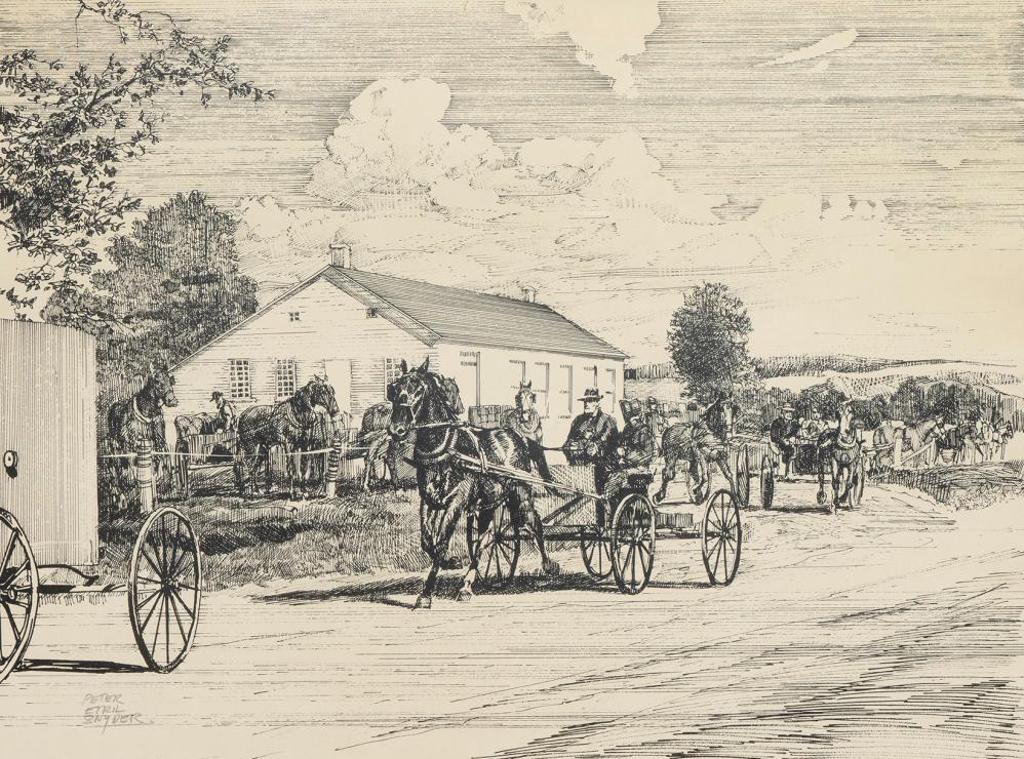 Peter Etril Snyder (1944-2017) - Untitled - Carriages