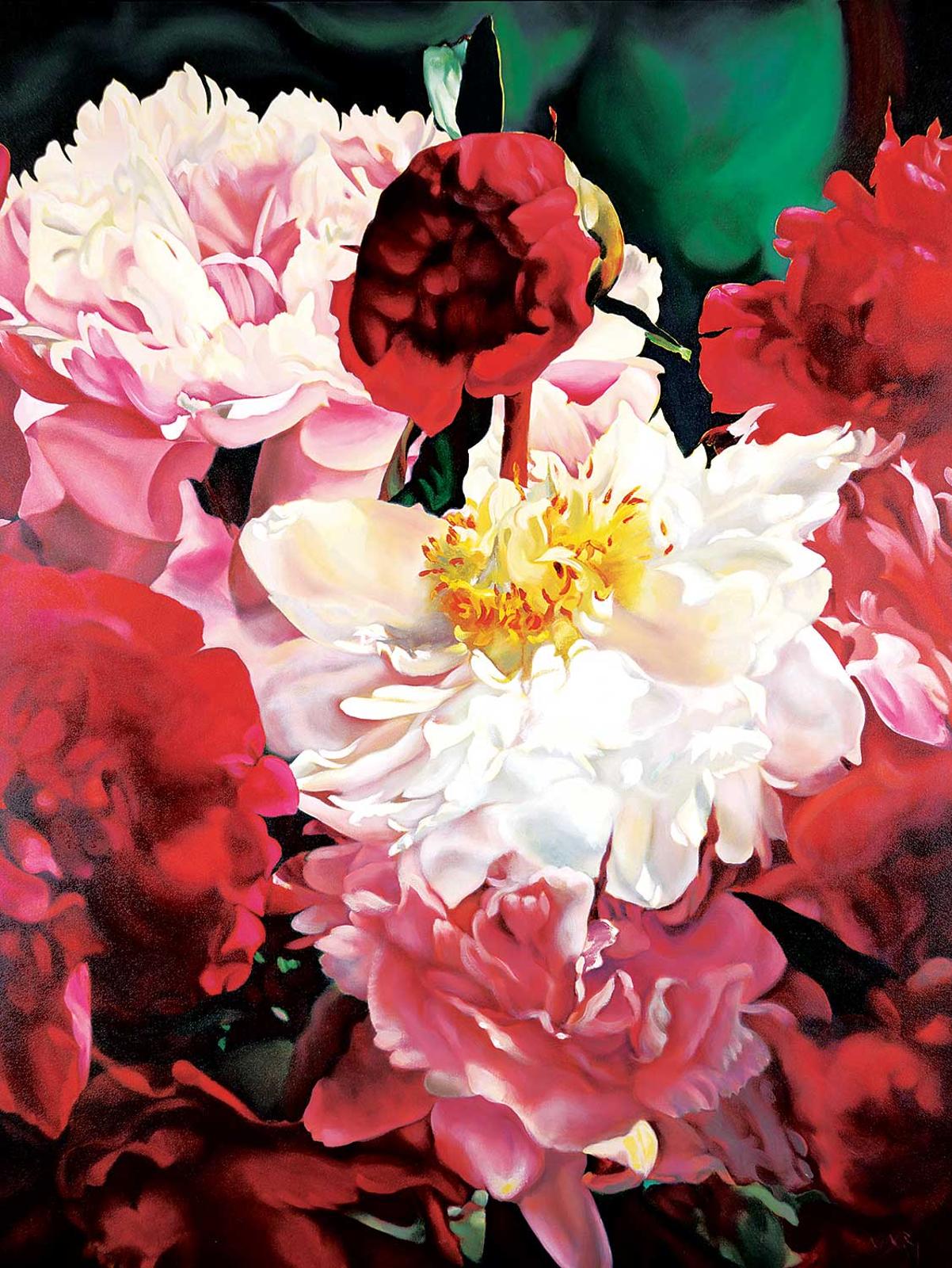 Gabor L. Nagy (1945) - Peonies for the Third Millennium