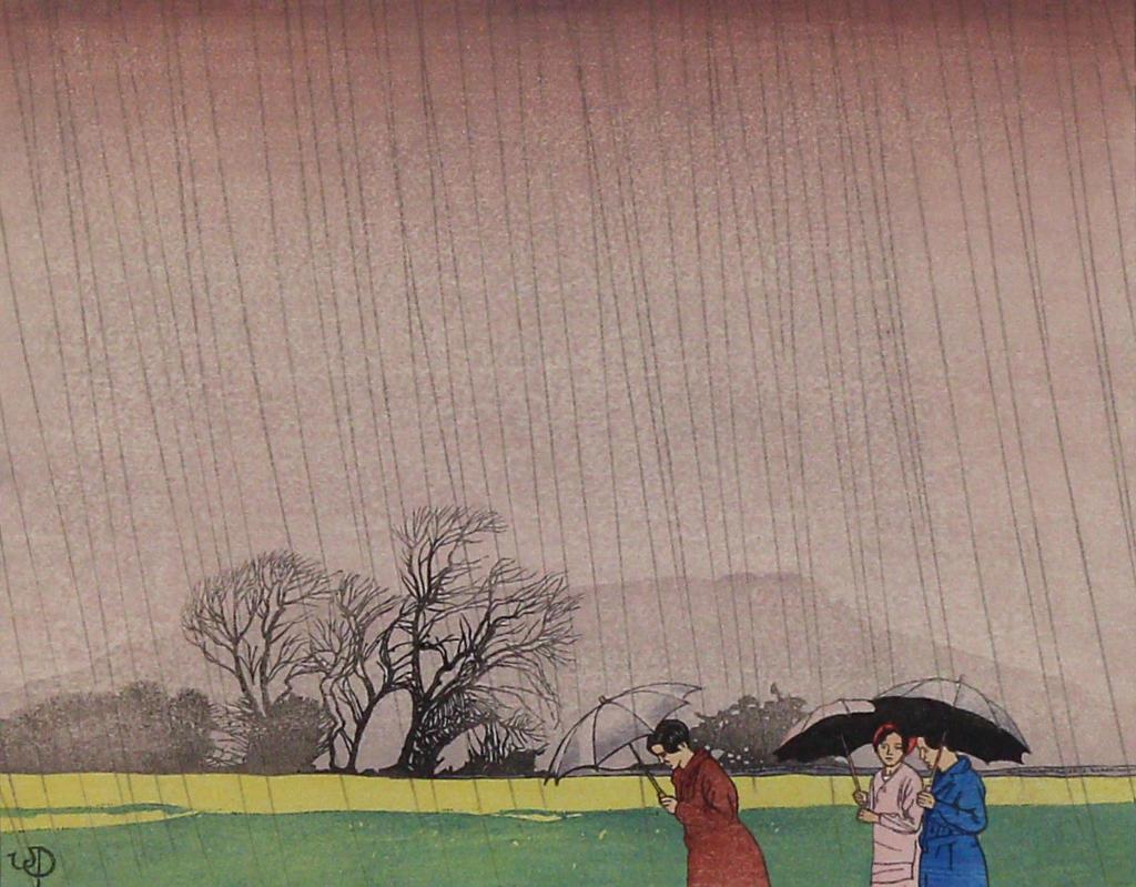 Walter Joseph (W.J.) Phillips (1884-1963) - April In The Cotswolds; 1930
