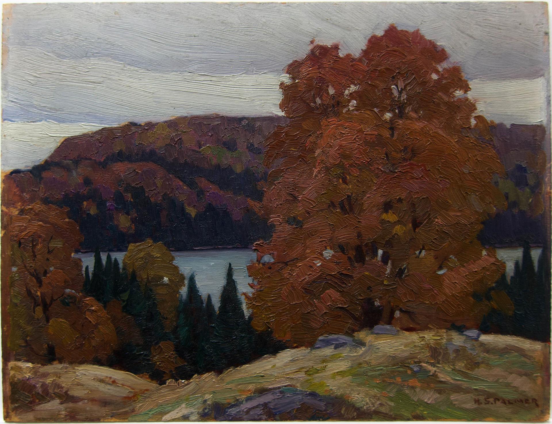 Herbert Sidney Palmer (1881-1970) - Grey Weather In Haliburton