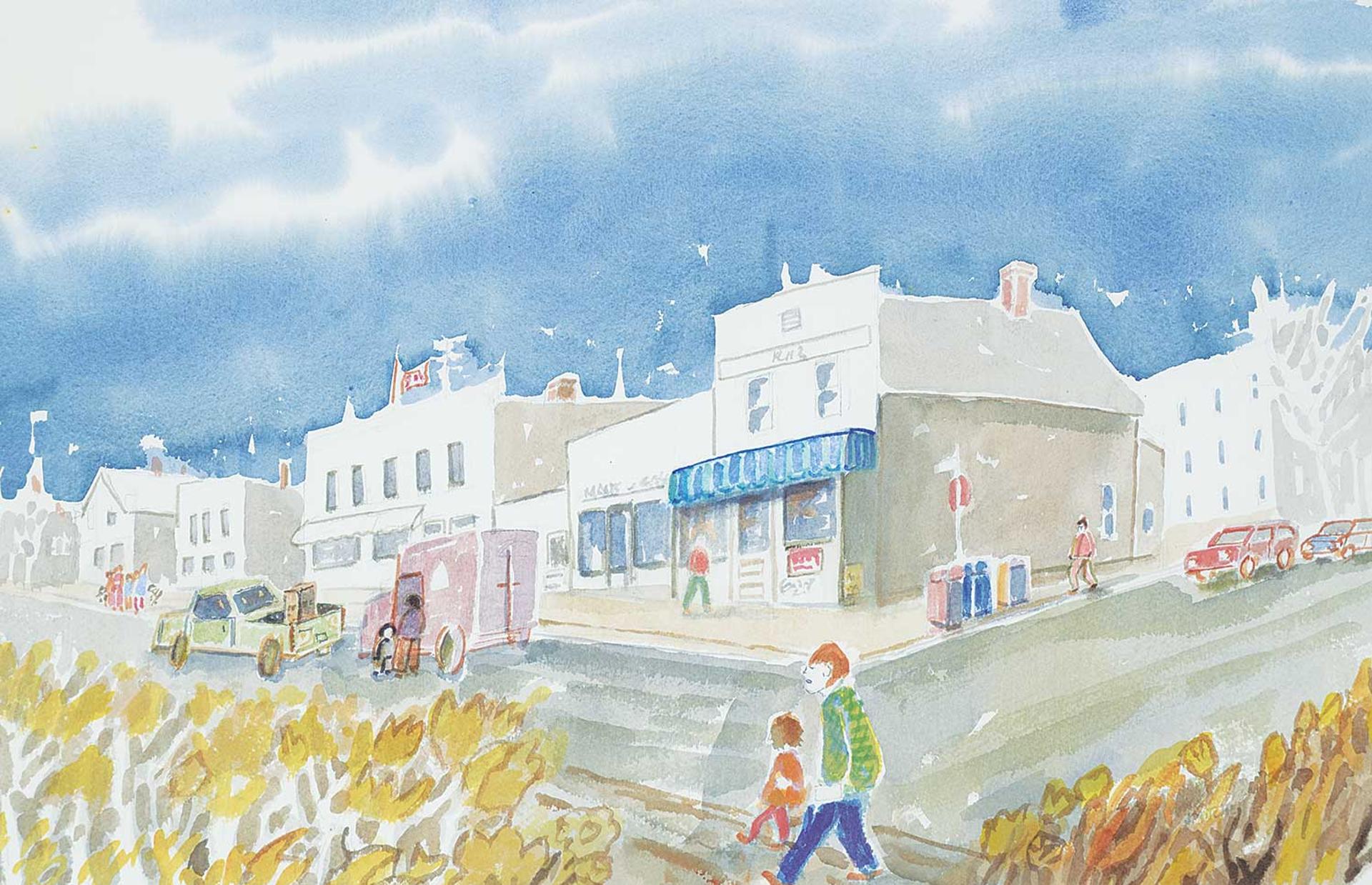 Janet Mitchell (1915-1998) - Delivery Day, Hillhurst