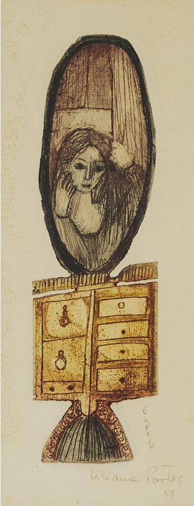 Lilliana Porter - ESPEJO, 1959