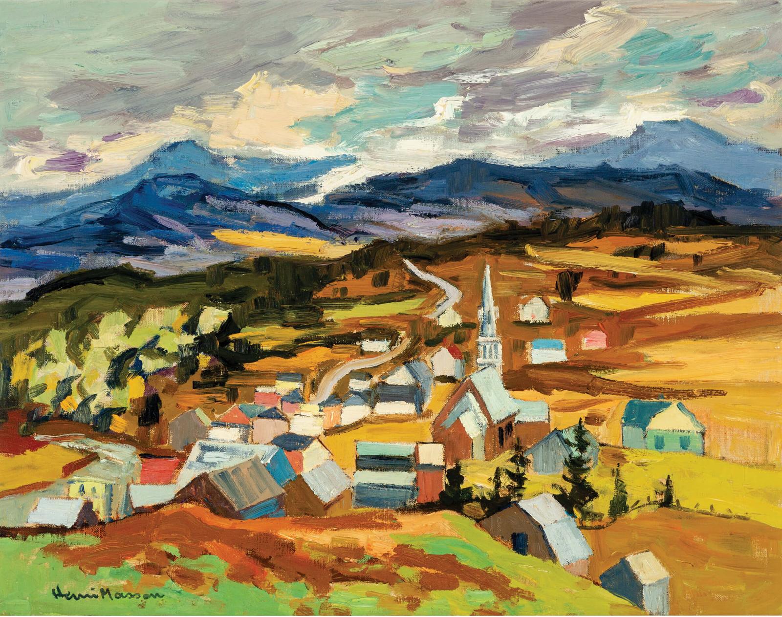 Henri Leopold Masson (1907-1996) - Éclaircie Ste. Tite-Des-Caps