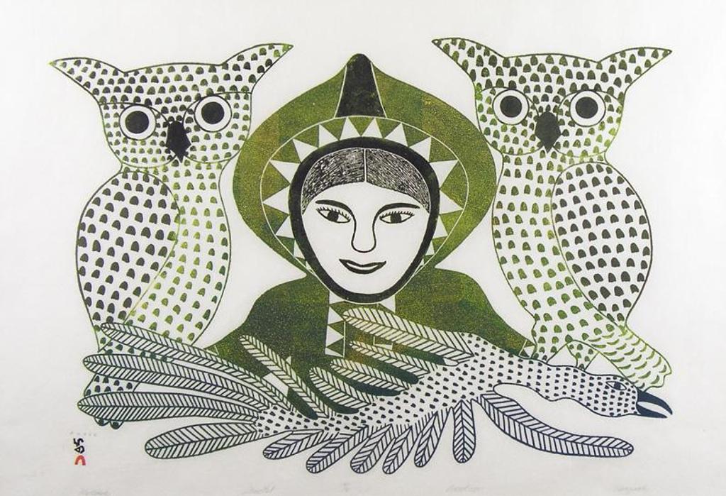 Kenojuak Ashevak (1927-2013) - Untitled