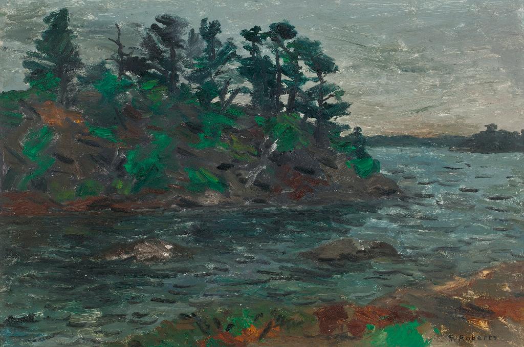 William Goodridge Roberts (1921-2001) - Point Of Land, Georgian Bay
