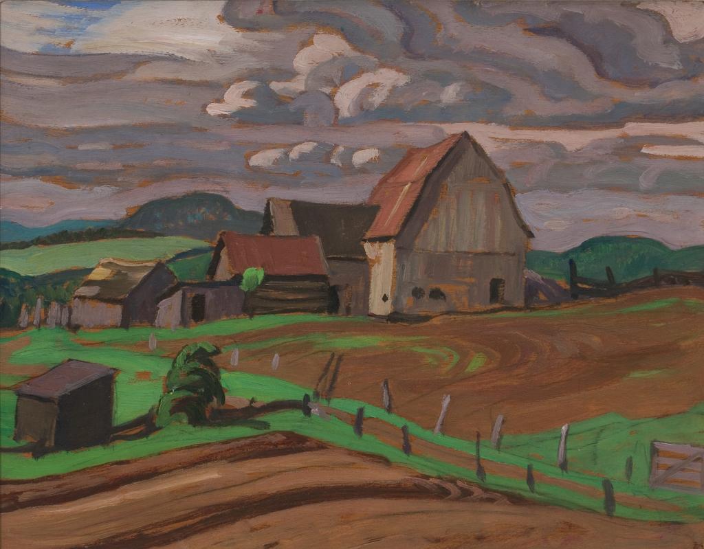 Alexander Young (A. Y.) Jackson (1882-1974) - Farm At Bancroft