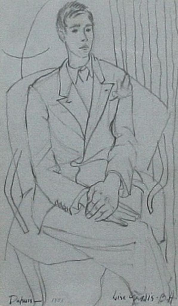 Lise Gervais (1933-1998) - Portrait of Dupuis