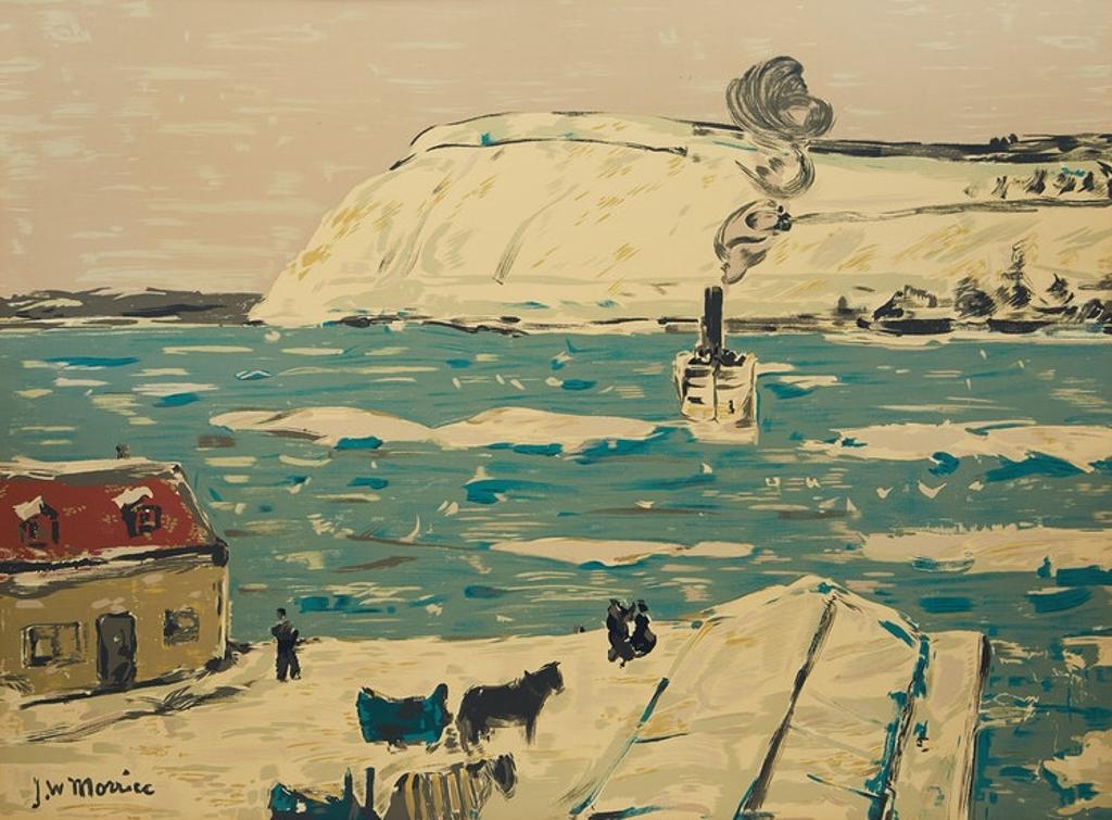 James Wilson Morrice (1865-1924) - The Ferry, Quebec
