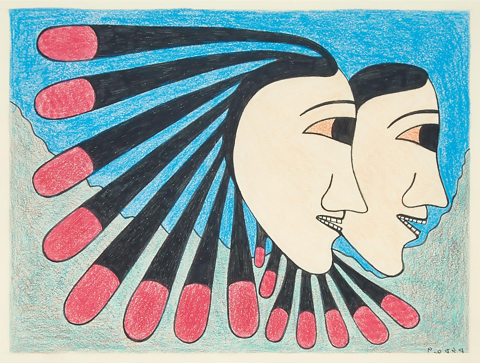 Kenojuak Ashevak (1927-2013) - Untitled